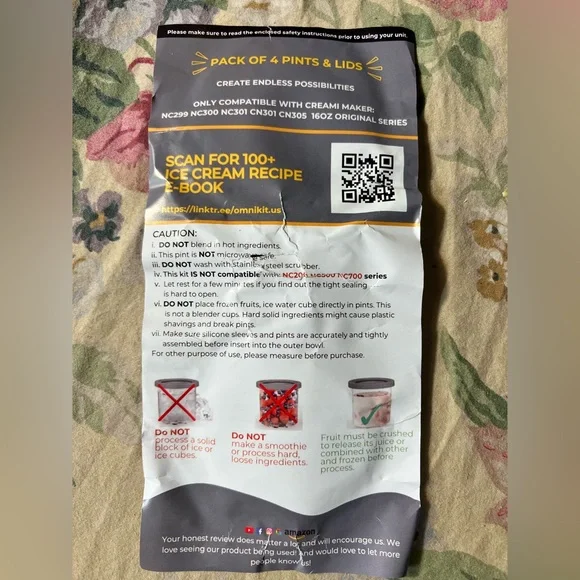 Ice cream replacement Containers Set - Picture 6 of 16